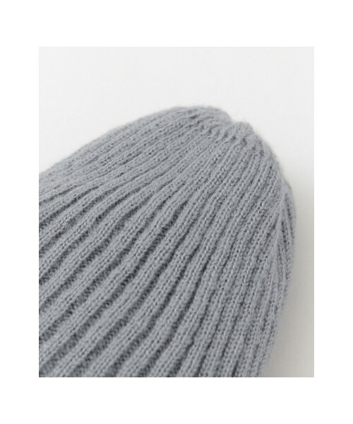 KBF（ケイビーエフ）の「モヘヤRIBビーニー（帽子・レディース・BLACK/PURPLE/L.GREEN/L.BLUE/L.GRAY・one）」の11枚目の写真