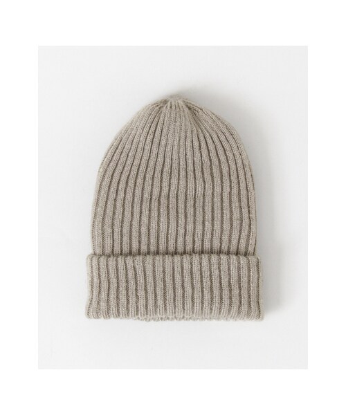 KBF（ケイビーエフ）の「モヘヤRIBビーニー（帽子・レディース・BLACK/PURPLE/L.GREEN/L.BLUE/L.GRAY・one）」の2枚目の写真