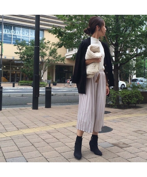 copine（コピン）の「ケーブル編みニットカーディガン（カーディガン/ボレロ・レディース・その他）」の5枚目の写真