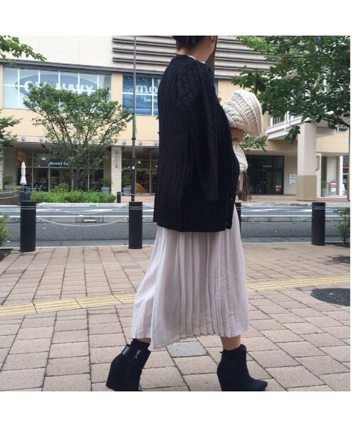 copine（コピン）の「ケーブル編みニットカーディガン（カーディガン/ボレロ・レディース・その他）」の6枚目の写真