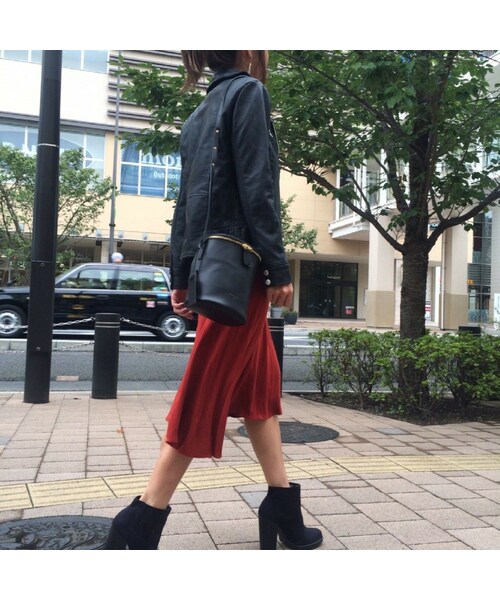 copine（コピン）の「再入荷!合皮ダブルライダースジャケット(2color）（ライダースジャケット・レディース・その他）」の12枚目の写真