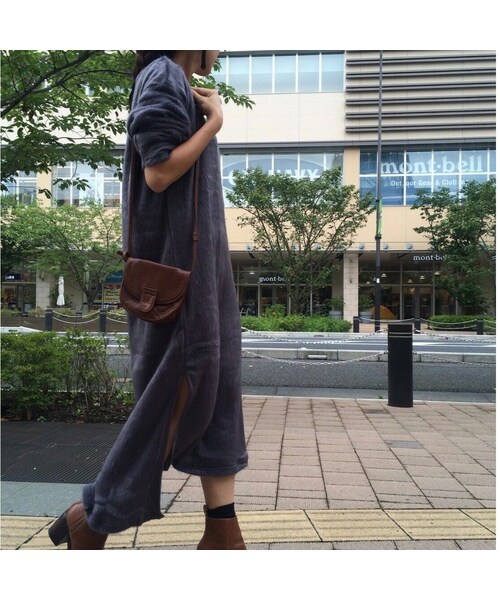 copine(コピン)の「☆再入荷☆シャギーロングBIGニットソーワンピース(ワンピース・レディース・その他)」の3枚目の写真