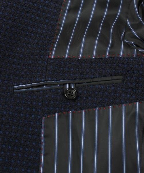 MEN'S BIGI(メンズビギ)の「【渡部篤郎さん着用 メンズクラブ12月号 掲載商品】チェスターコート/ワッフルクロス(チェスターコート・メンズ・ブラウン/ネイビー・SS/S/M/L)」の15枚目の写真