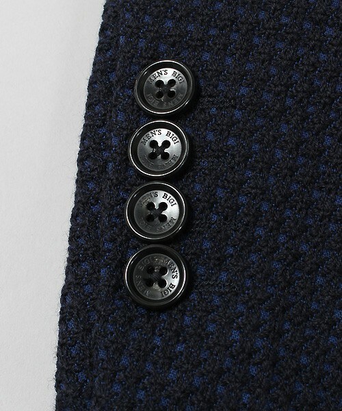 MEN'S BIGI(メンズビギ)の「【渡部篤郎さん着用 メンズクラブ12月号 掲載商品】チェスターコート/ワッフルクロス(チェスターコート・メンズ・ブラウン/ネイビー・SS/S/M/L)」の13枚目の写真