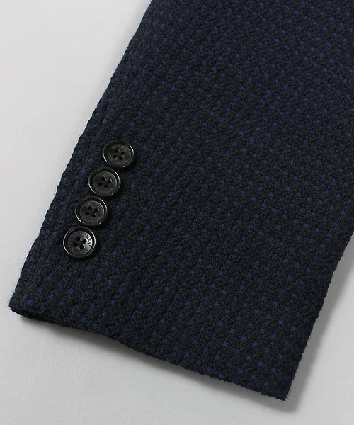 MEN'S BIGI(メンズビギ)の「【渡部篤郎さん着用 メンズクラブ12月号 掲載商品】チェスターコート/ワッフルクロス(チェスターコート・メンズ・ブラウン/ネイビー・SS/S/M/L)」の12枚目の写真