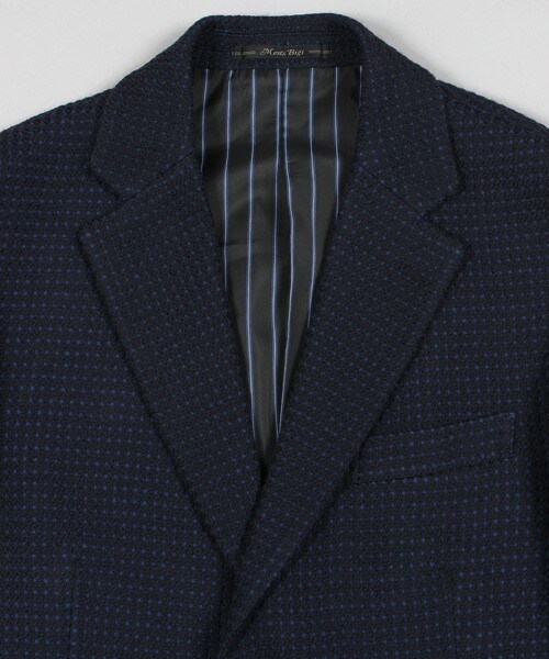 MEN'S BIGI(メンズビギ)の「【渡部篤郎さん着用 メンズクラブ12月号 掲載商品】チェスターコート/ワッフルクロス(チェスターコート・メンズ・ブラウン/ネイビー・SS/S/M/L)」の10枚目の写真