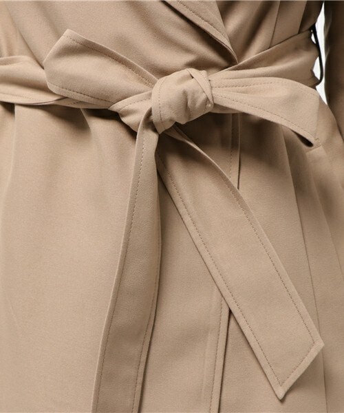 actuel（アクチュエル）の「リヨセルタッチテロンチコート（トレンチコート・レディース・カーキ/キャメル・FREE）」の14枚目の写真