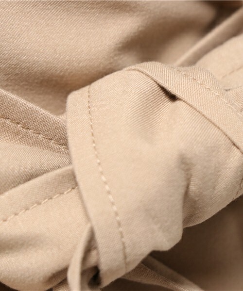 actuel（アクチュエル）の「リヨセルタッチテロンチコート（トレンチコート・レディース・カーキ/キャメル・FREE）」の16枚目の写真