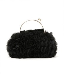 INTERPLANET WINGS | フリルフラワーパーティバッグ(ハンドバッグ)