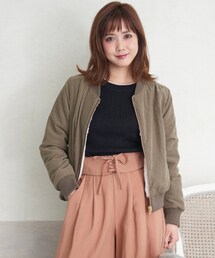 MAJESTIC LEGON | リバーシブルリブブルゾン(ジャケット/アウター)