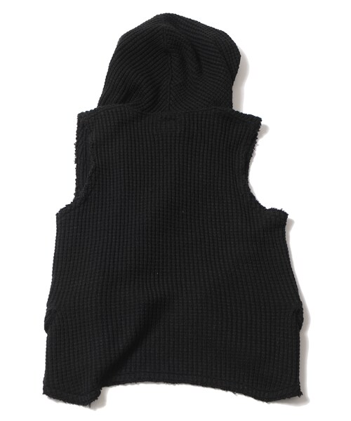 VIRGOwearworks（ヴァルゴウェアワークス）の「HONEYCOMB KNIT VEST ニットベスト（トップス・メンズ・BEIGE/BLACK・2/3/4）」の10枚目の写真
