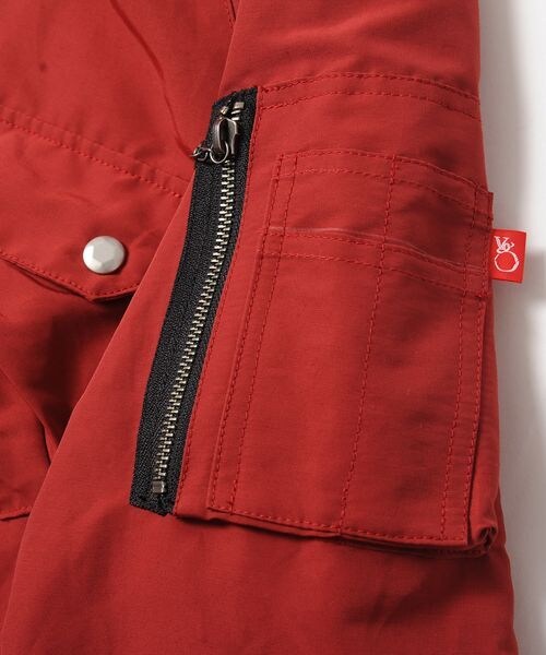 VIRGOwearworks（ヴァルゴウェアワークス）の「CLASSIC NYLON MOUNTAIN PARKA マウンテンパーカー（ジャケット/アウター・メンズ・RED/SAX/BLACK・2/3/4）」の16枚目の写真