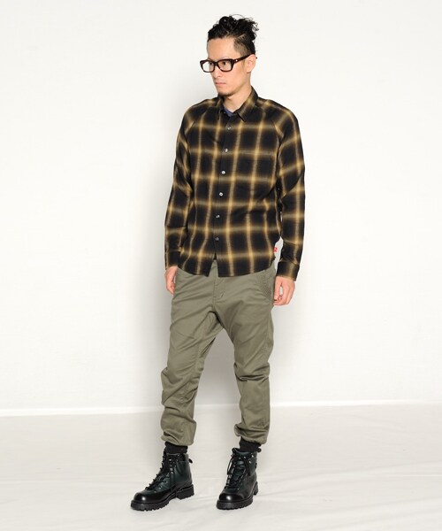 VIRGOwearworks（ヴァルゴウェアワークス）の「90s PSYCO SHIRTS チェックシャツ（トップス・メンズ・RED/BLACK/YELLOW・2/3/4）」の6枚目の写真