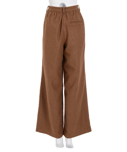 EMODA（エモダ）の「CHECK VOLUMEワイドパンツ（パンツ・レディース・グレー/ブラック/ベージュ/ライトミックス/ミックス・S/M）」の9枚目の写真