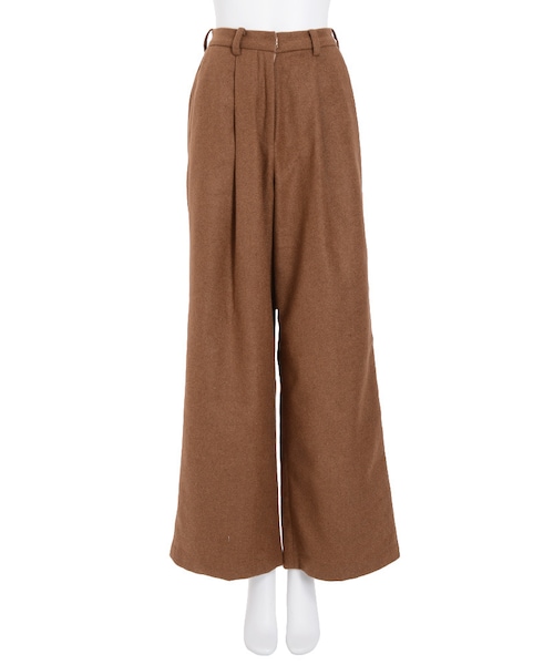 EMODA（エモダ）の「CHECK VOLUMEワイドパンツ（パンツ・レディース・グレー/ブラック/ベージュ/ライトミックス/ミックス・S/M）」の7枚目の写真