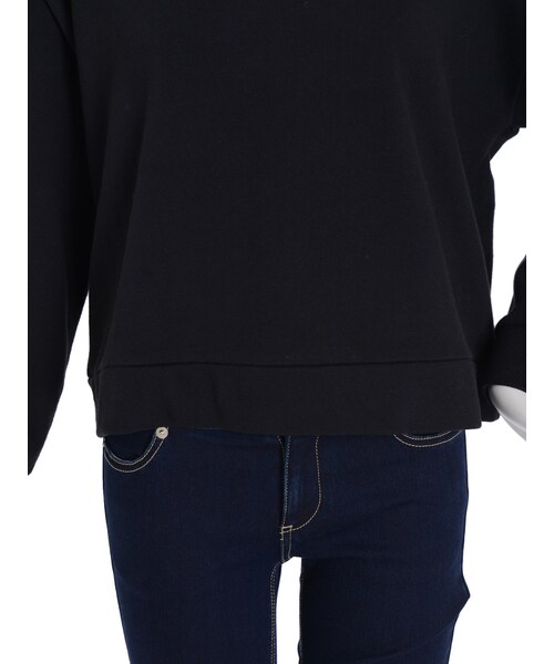 EMODA（エモダ）の「EMODA×FILA LINE ON LOOSE TRAINER（トップス・レディース・ホワイト/ブラック・F）」の8枚目の写真