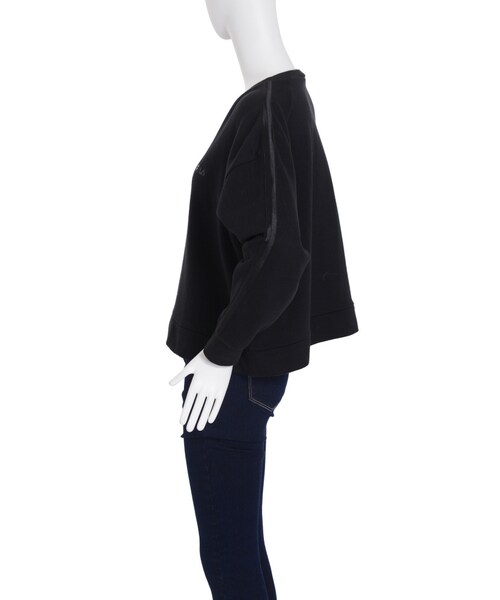 EMODA（エモダ）の「EMODA×FILA LINE ON LOOSE TRAINER（トップス・レディース・ホワイト/ブラック・F）」の5枚目の写真