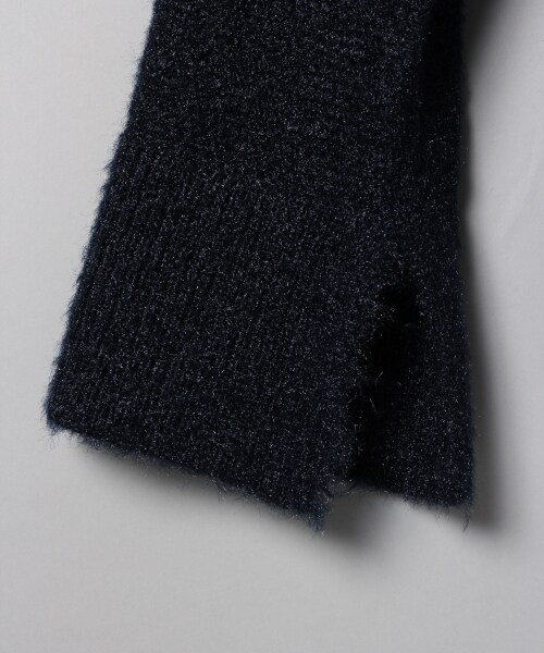 JEANASIS（ジーナシス）の「5GキラカノコVプルオーバーLS（トップス・ライトグレー()/ネイビー()・FREE）」の7枚目の写真