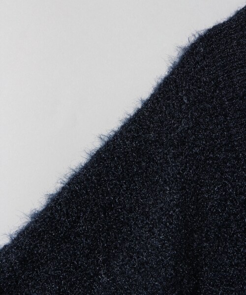 JEANASIS（ジーナシス）の「5GキラカノコVプルオーバーLS（トップス・ライトグレー()/ネイビー()・FREE）」の6枚目の写真