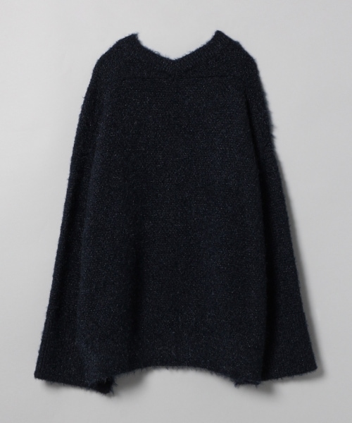 JEANASIS（ジーナシス）の「5GキラカノコVプルオーバーLS（トップス・ライトグレー()/ネイビー()・FREE）」の4枚目の写真