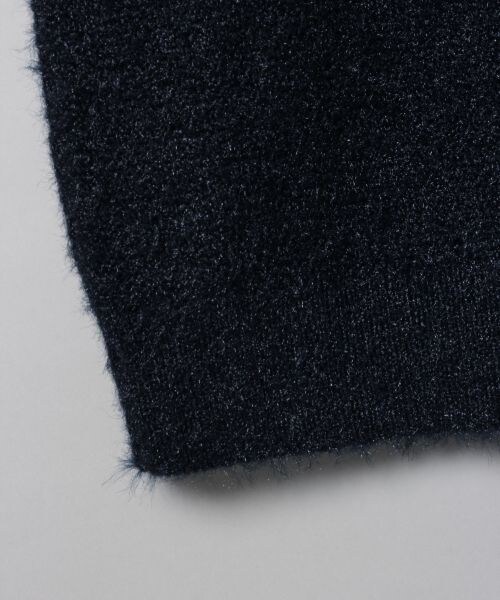 JEANASIS（ジーナシス）の「5GキラカノコVプルオーバーLS（トップス・ライトグレー()/ネイビー()・FREE）」の8枚目の写真