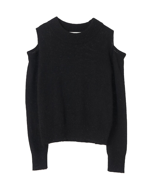 31 Sons de mode（トランテアン　ソン　ドゥ　モード）の「≪新作≫オープンショルダーニット×チュールスカートセット（ワンピース/ドレス・レディース・サックスブルー/ピンク/ブラック・36/38）」の8枚目の写真