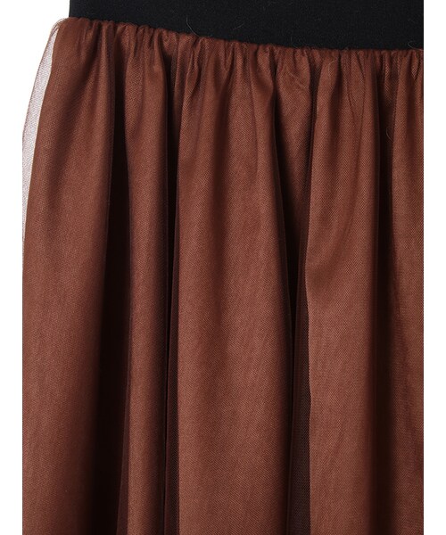 31 Sons de mode（トランテアン　ソン　ドゥ　モード）の「≪新作≫オープンショルダーニット×チュールスカートセット（ワンピース/ドレス・レディース・サックスブルー/ピンク/ブラック・36/38）」の14枚目の写真