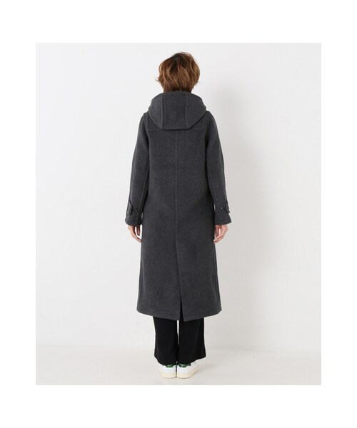 JOURNAL STANDARD（ジャーナルスタンダード）の「《予約》 別注EX-long ダッフル◆（ジャケット/アウター・グレー/ネイビー/ピンク B・36/38）」の9枚目の写真