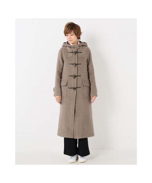 JOURNAL STANDARD（ジャーナルスタンダード）の「《予約》別注カシミアEX-ロングダッフル◆（ジャケット/アウター・ブラック/ナチュラル/ネイビー・36/38）」の15枚目の写真