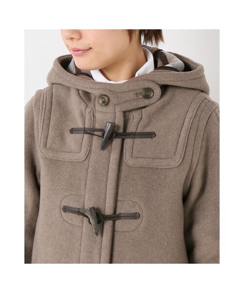 JOURNAL STANDARD（ジャーナルスタンダード）の「《予約》別注カシミアEX-ロングダッフル◆（ジャケット/アウター・ブラック/ナチュラル/ネイビー・36/38）」の18枚目の写真