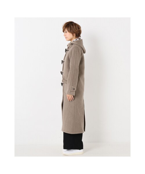 JOURNAL STANDARD（ジャーナルスタンダード）の「《予約》別注カシミアEX-ロングダッフル◆（ジャケット/アウター・ブラック/ナチュラル/ネイビー・36/38）」の16枚目の写真