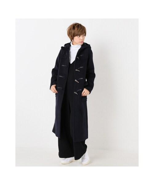 JOURNAL STANDARD（ジャーナルスタンダード）の「《予約》別注カシミアEX-ロングダッフル◆（ジャケット/アウター・ブラック/ナチュラル/ネイビー・36/38）」の11枚目の写真