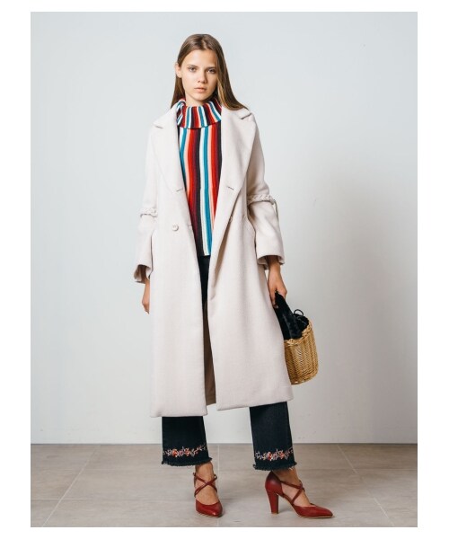 LILY BROWN(リリーブラウン)の「マルチストライプニットタンク(ニット・レディース・MST/WINE/BLK・F)」の11枚目の写真