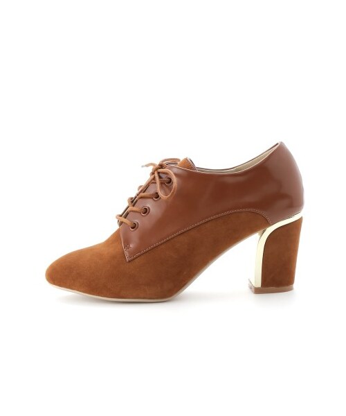 Lily Brown リリーブラウン の メタルヒールタウンローファー シューズ Wear