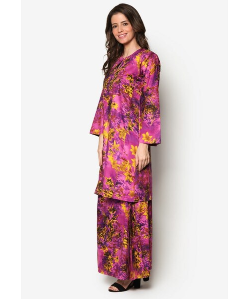 Butik Sireh Pinang(-)の「Baju Kurung Brunei Safira(その他・レディース・Pink/Purple/Yellow・XS/S/M/L/XL)」の2枚目の写真