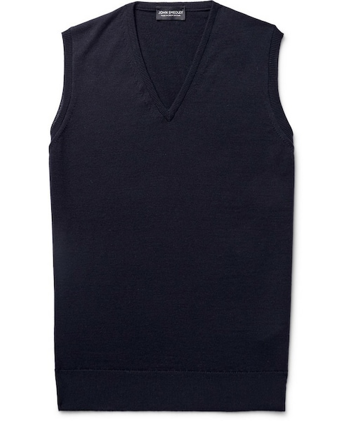 新品 JOHN SMEDLEY 2651 PULLOVER VEST ウール JOHN SMEDLEY（ジョンスメドレー）の「John Smedley Hadfield