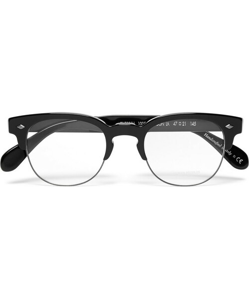 Oliver Peoples,Oliver Peoples Hendon D-Frame Acetate and Metal Optical  Glasses - WEAR