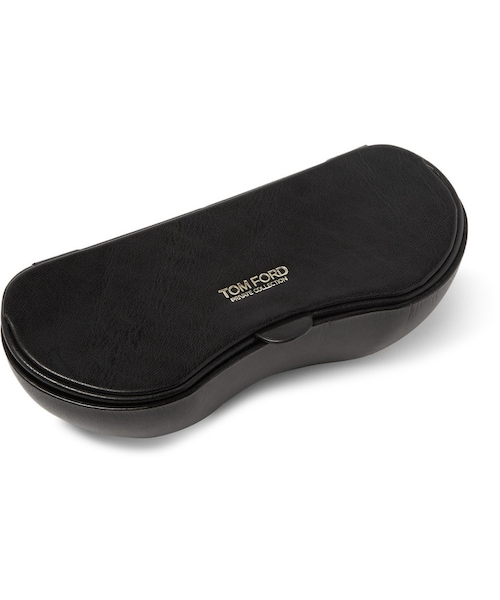 TOM FORD（トム フォード）の「TOM FORD Private Collection D-Frame Horn Optical Glasses（メガネ・メンズ・Black・One size）」の10枚目の写真