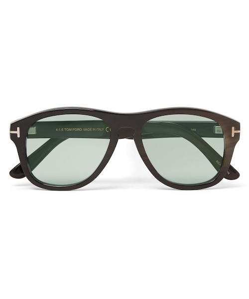 TOM FORD（トム フォード）の「TOM FORD Private Collection D-Frame Horn Optical Glasses（メガネ・メンズ・Black・One size）」の9枚目の写真