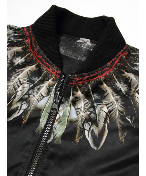 JACKROSE(ジャックローズ)の「転写リバーシブルブルゾン2016AW(ジャケット/アウター・メンズ・ブラック・M/L/XL)」の6枚目の写真
