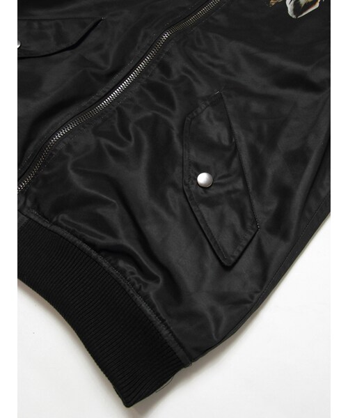JACKROSE(ジャックローズ)の「転写リバーシブルブルゾン2016AW(ジャケット/アウター・メンズ・ブラック・M/L/XL)」の8枚目の写真