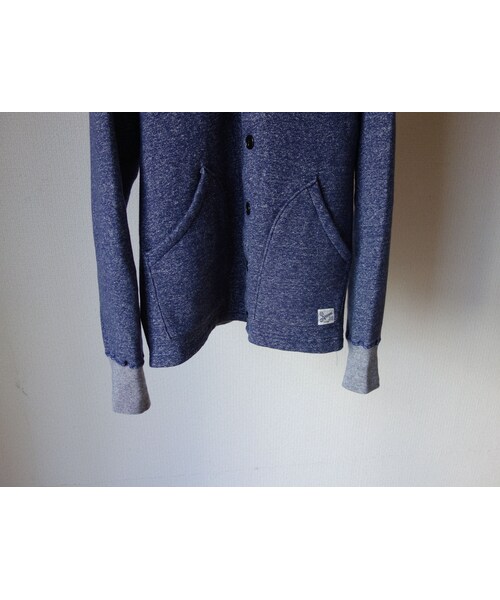 Kepani（ケパニ）の「Kepani ケパニ SWEAT CARDIGAN  "Sunset " スウェットカーディガン"サンセット" NVY ネイビー（カーディガン/ボレロ・メンズ・その他）」の12枚目の写真