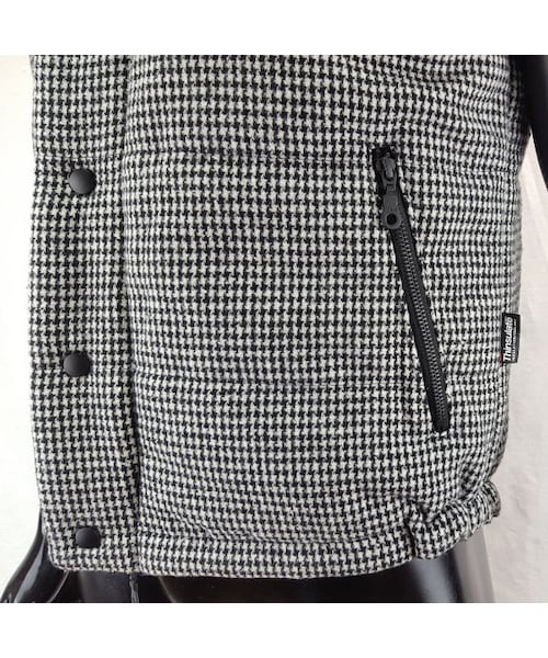 CALL&RESPONSE(コールアンドレスポンス)の「【シンサレートで薄いのに暖かい】ハウンドトゥース中綿ベスト/CALL&RESPONSE / 162-1104-12(その他アウター・メンズ・その他)」の9枚目の写真