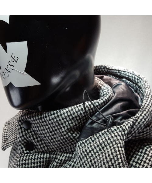CALL&RESPONSE(コールアンドレスポンス)の「【シンサレートで薄いのに暖かい】ハウンドトゥース中綿ベスト/CALL&RESPONSE / 162-1104-12(その他アウター・メンズ・その他)」の13枚目の写真
