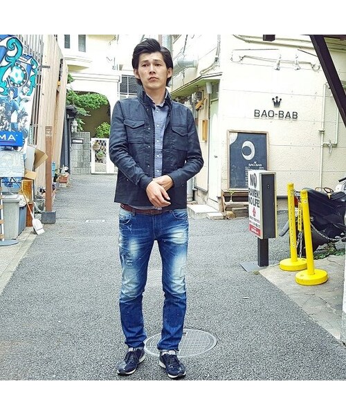 CALL&RESPONSE（コールアンドレスポンス）の「M-65 ライトストレッチジャケット／ＣＡＬＬ＆ＲＥＳＰＯＮＳＥ　　/  162-1103-13（ミリタリージャケット・メンズ・その他）」の2枚目の写真