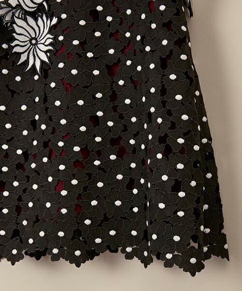 ■Self-Portrait フローラル レース ミニドレス 関税込☆VIP価格【SELF PORTRAIT】フローラルレースミニドレス