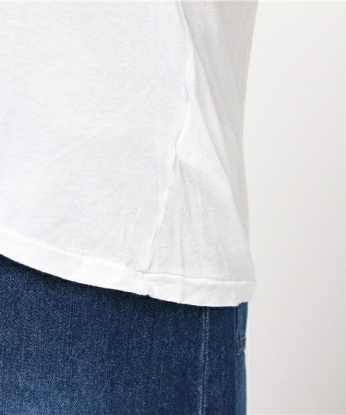 CAL．Berries（カルベリーズ）の「CAL.Berries BERRY EASY VネックMEN'S Tシャツ（Tシャツ/カットソー・レディース・ホワイト/グレー/カーキ/ネイビー・S/M）」の10枚目の写真