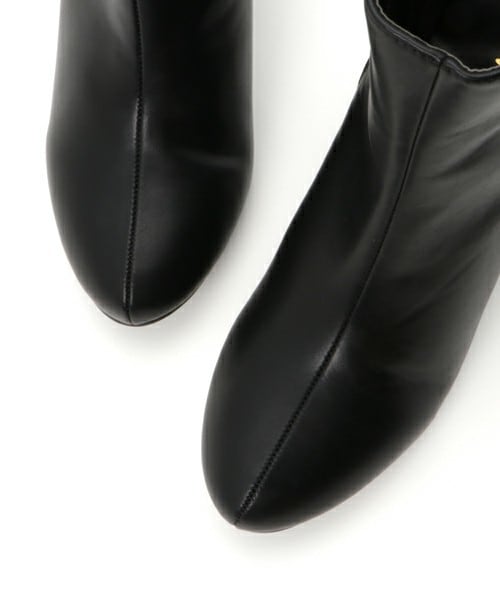 INTERPLANET WINGS（インタープラネットウィング）の「ハラコライクコンビショートブーツ（ブーツ・レディース・ブラック/ブラウン・23.0cm/24.0cm）」の6枚目の写真