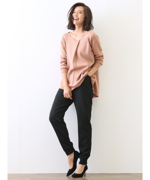 qualite（カリテ）の「ストレッチウールトラックパンツ【予約