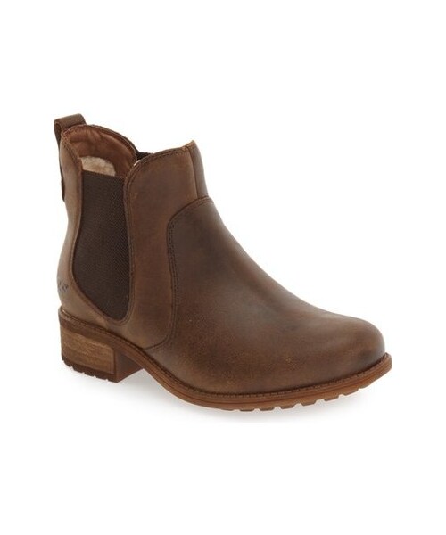 UGG（アグ）の「UGG ® 'Bonham' Chelsea Boot (Women)（ブーツ・レディース・Black/Brown・Regular 10 M/Regular 11 M/Regular 12 M/Regular 5 M/Regular 5.5 M/Regular 6 M/Regular 6.5 M/Regular 7 M/Regular 7.5 M/Regular 8 M/Regular 8.5 M/Regular 9 M/Regular 9.5 M）」の2枚目の写真